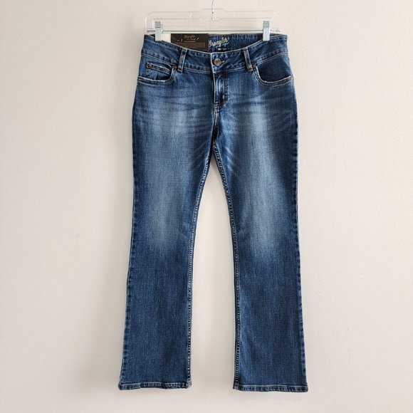 NWT Wrangler Retro Sadie Bootcut Jeans Western Blue Size 28